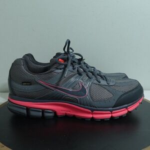 Nike Air Pegasus 27 GTX Women‎ US 12 Trail Running Shoes Waterproof Gray Red NEW